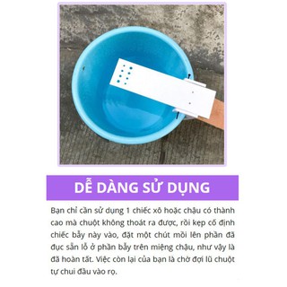 BẪY CHUỘT SIÊU ĐƠN GIẢN MOUSETRAP TECH 