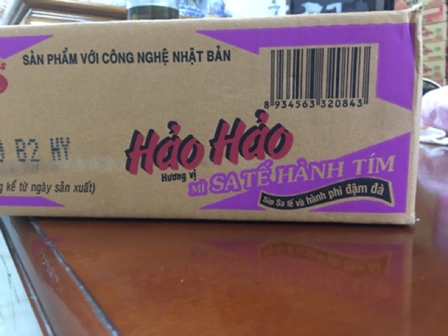 THÙNG MÌ HẢO HẢO SA TẾ HÀNH TÍM 30 gói 75g | BigBuy360 - bigbuy360.vn