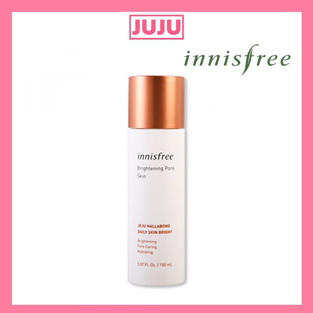 [Hàng mới về] Nước hoa hồng Innisfree Brightening Pore Skin 150ml