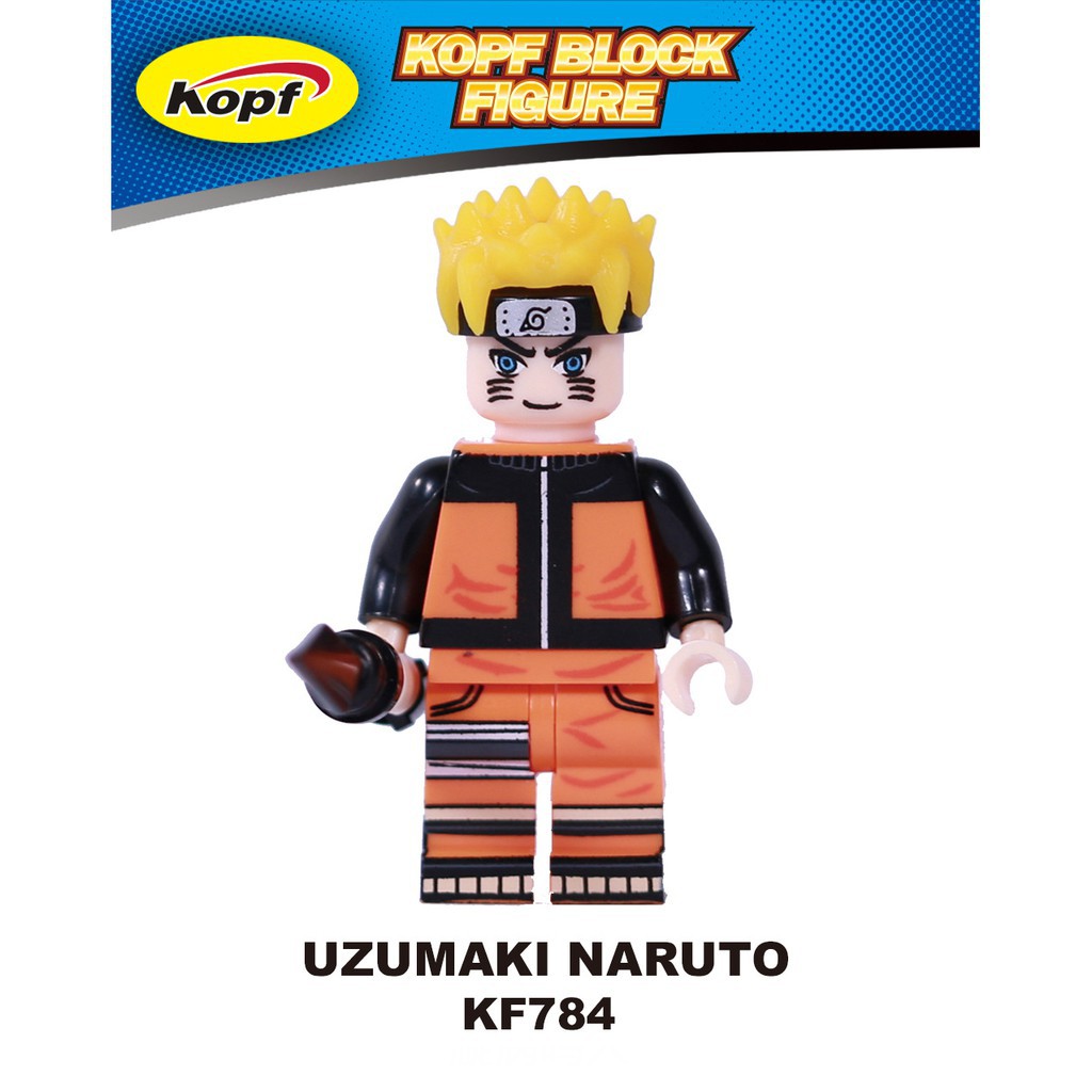 Đồ Chơi Minifigures Nhân vật Uzumaki Naruto Uchiha Sasuke Uchiha Itachi Jiraiya Hatake Kakashi KF6078