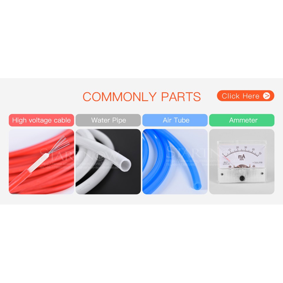 Dây Dẫn Điện Áp Cao 40kv 22awg Cho Máy Cắt laser co2