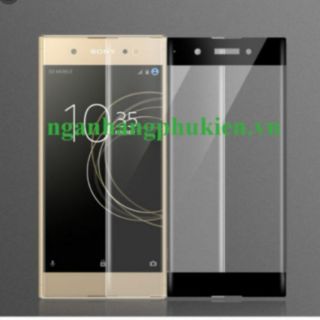 Kính cường lực 4D Sony Xperia XA1 full màn siêu cứng - Nhiều màu