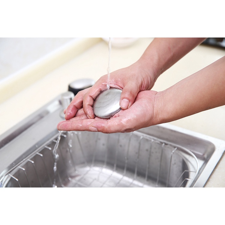 Xà Phòng Rửa Tay Bằng Kim Loại Khử Mùi Tanh Cá Thịt