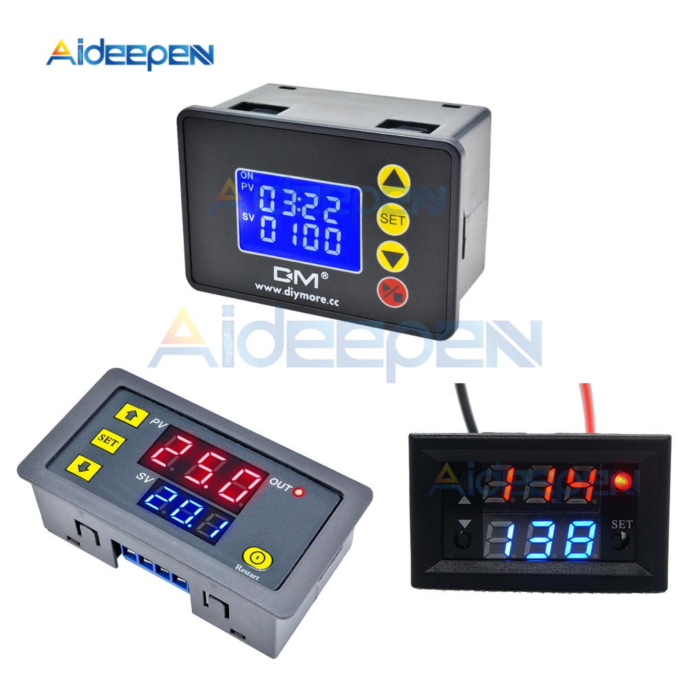 Mô Đun Rơ Le Hẹn Giờ Dc 12v 24v Ac 110v 220v