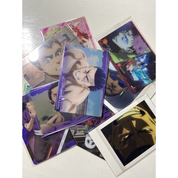 Card JJK metal, pola,clear,.. (đọc kĩ mô tả)
