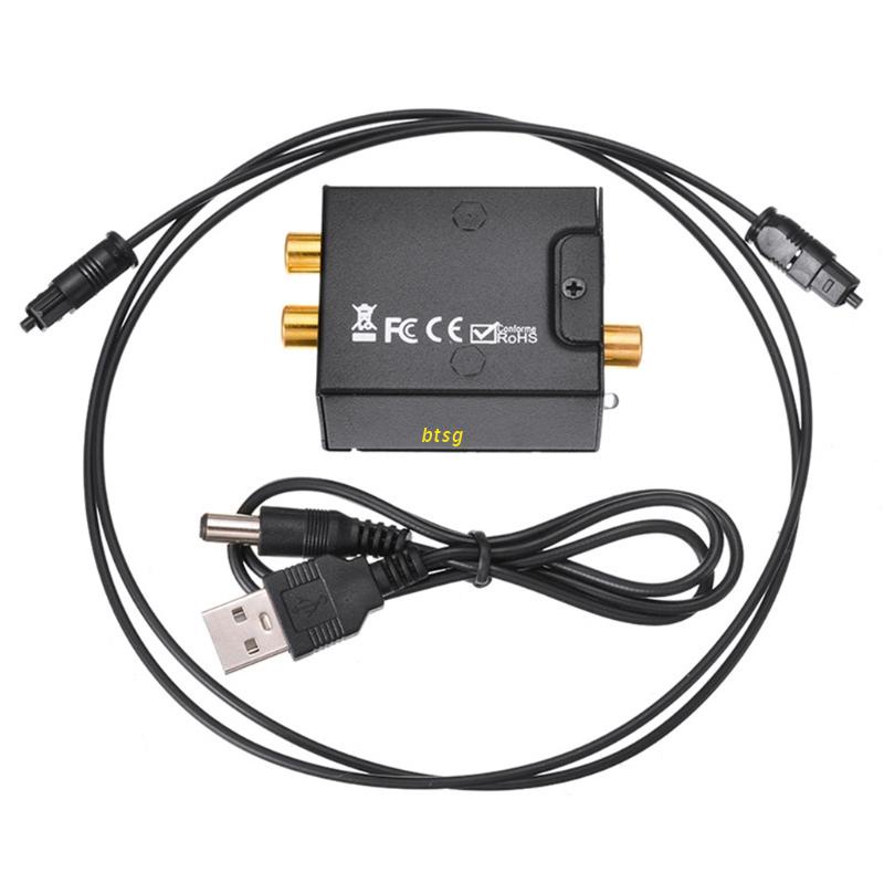 Bộ Chuyển Đổi Tín Hiệu Âm Thanh Kỹ Thuật Số Sang Analog Rca