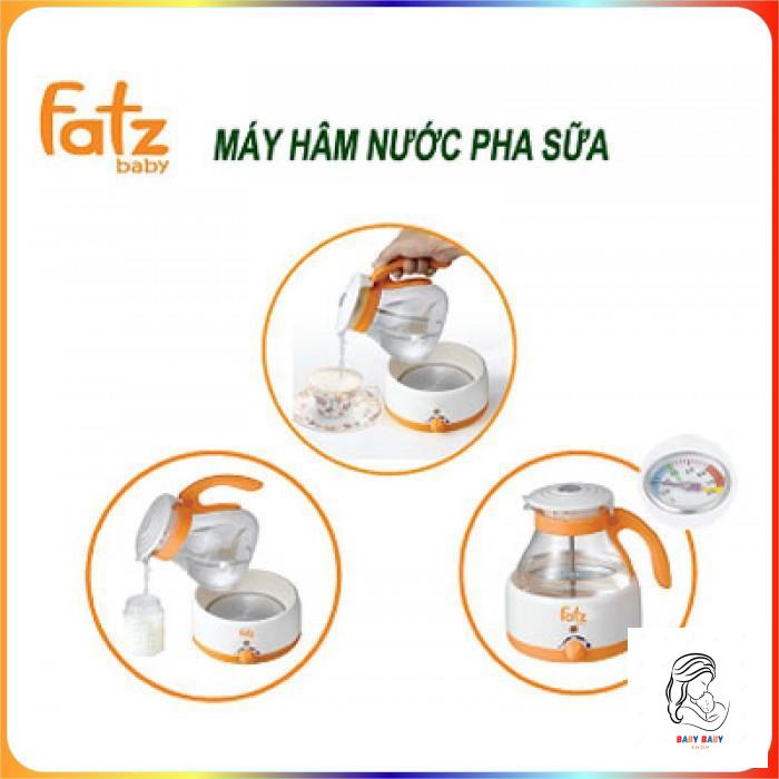 Máy hâm nước pha sữa 800ml Fatzbaby FB3004SL / FB3005SL có đồng hồ đo nhiệt độ