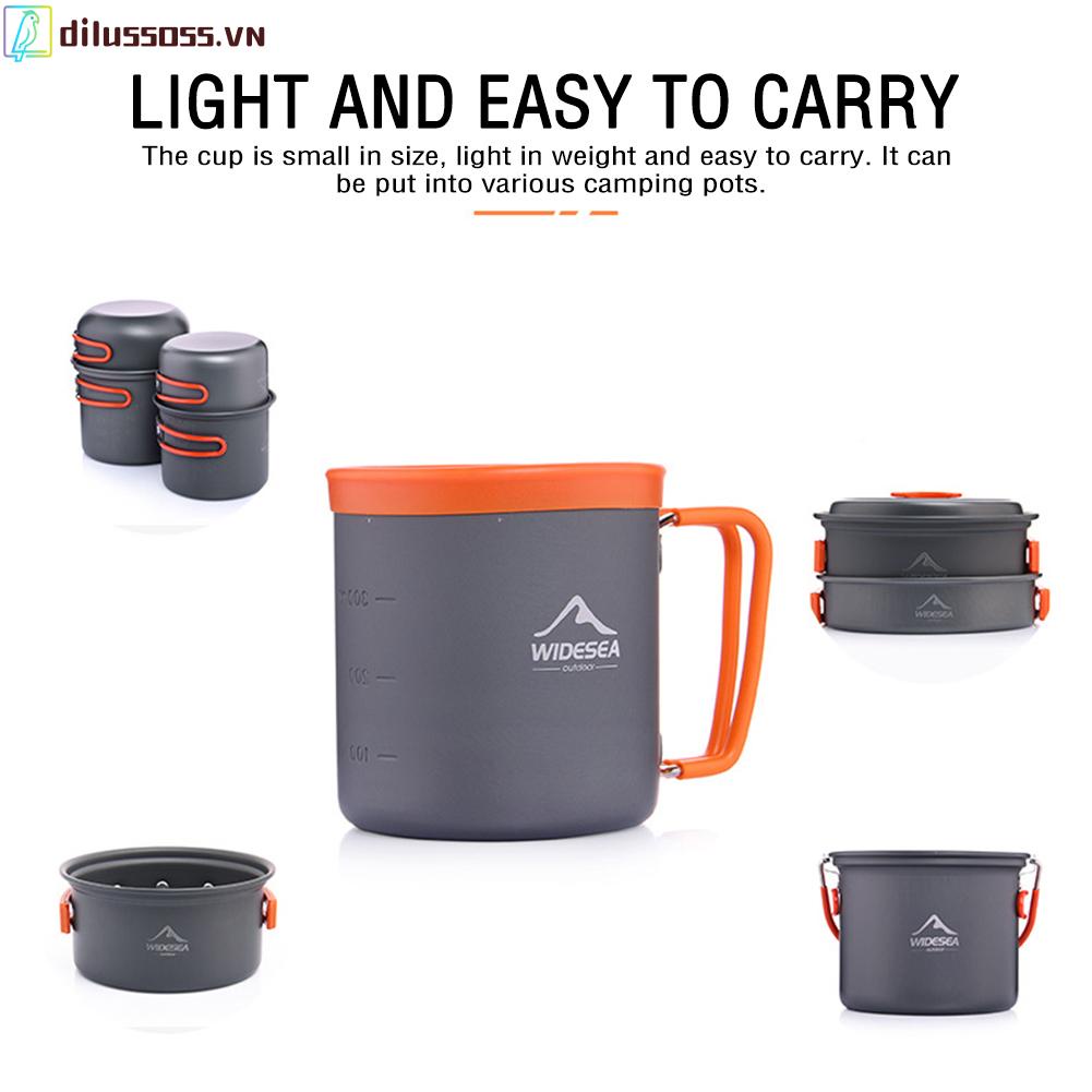 Ly uống nước bằng nhôm dilussoss WIDESEA