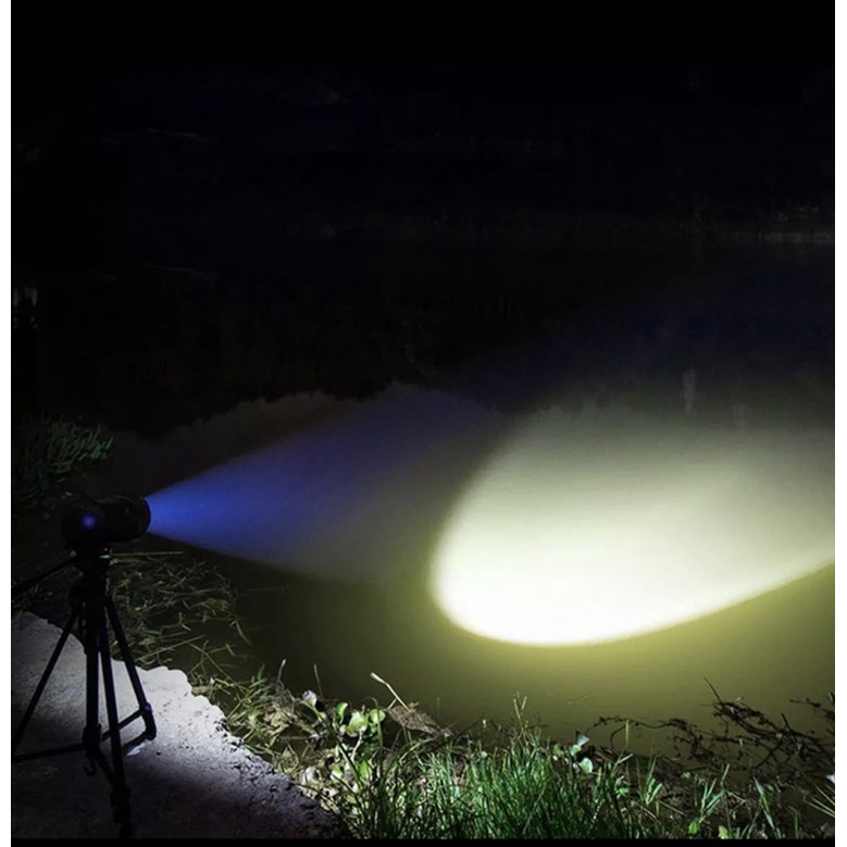 Đèn soi phao 2-4 màu pin 30h