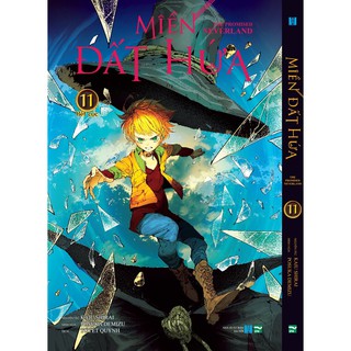 Truyện tranh Miền đất hứa - Tập 11 - The Promised Neverland - Bìa đen và bìa trắng - IPM