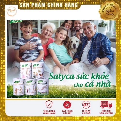 Sữa Yến Mạch Dinh Dưỡng SATYCA Hộp 400G Sữa Hạt Dinh Dưỡng Dành cho mọi lứa tuổi