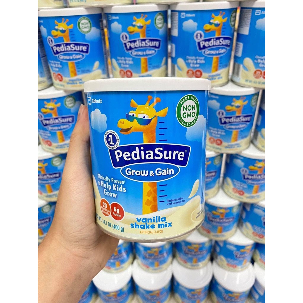 Sữa bột PediaSure Grow and Gain Hương Vani 400g