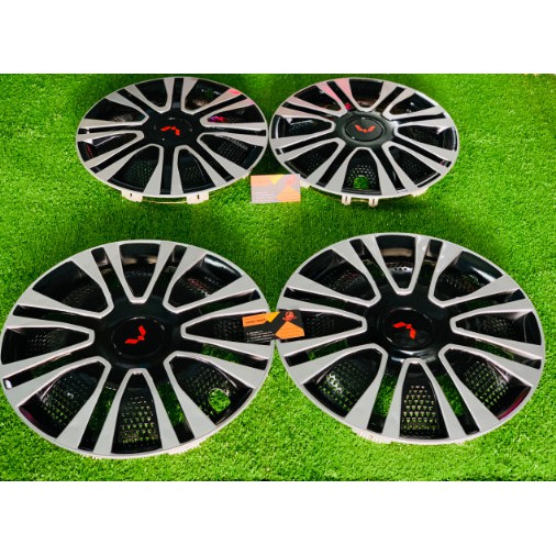 Bộ 02 ốp lazang 15 inch - Ốp mâm 15 inch - Phong cách thể thao