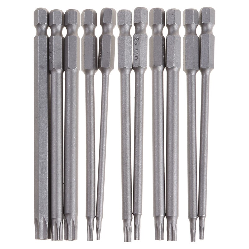 Set 11/ 12 đầu tua vít lục giác 1/4" 75mm/ 50mm/ 100mm tiện lợi
