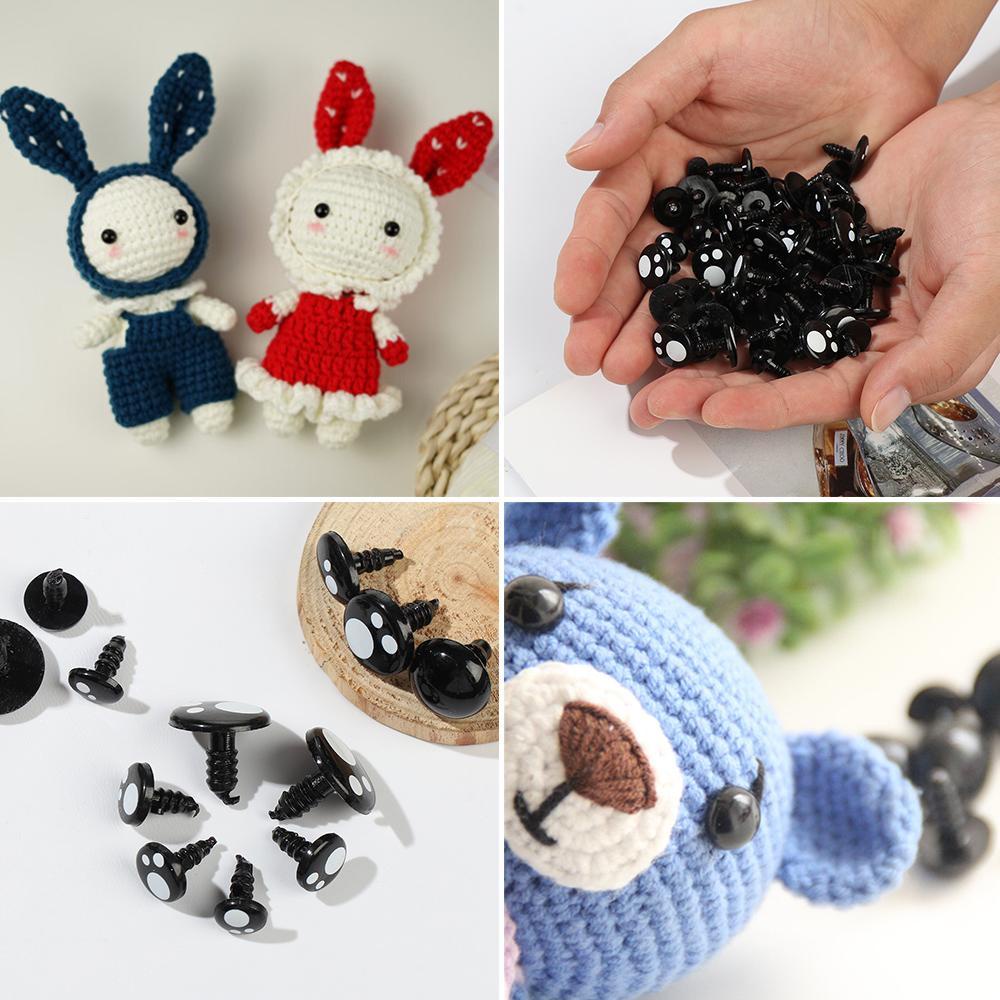 Set 100 Phụ Kiện Làm Búp Bê Hình Mắt Động Vật