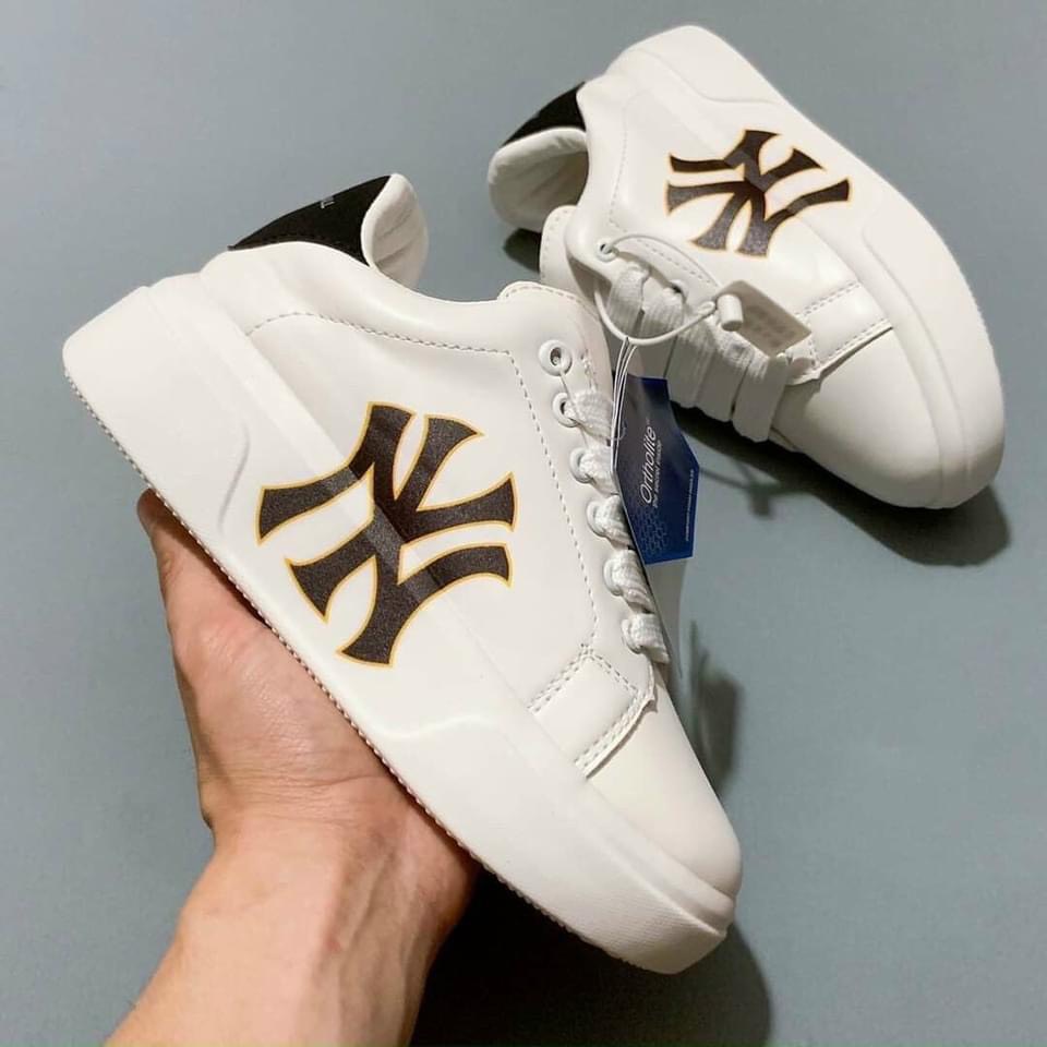 Giày thể thao MLB x MCQ, Giày sneaker nam nữ MLB mix MCQ bản mới đầy đủ hộp bill