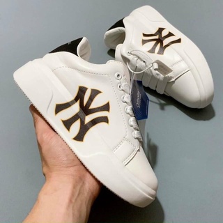 Giày thể thao nữ mlq mlb chunky classic ny đen