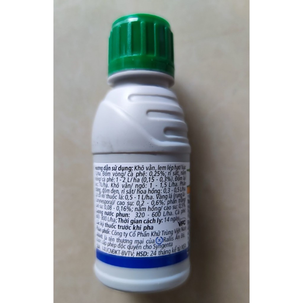 ( SIÊU RẺ ) Anvil 100ml - đặc trị phấn trắng, vàng lá, ri sat trên hoa, cây cảnh