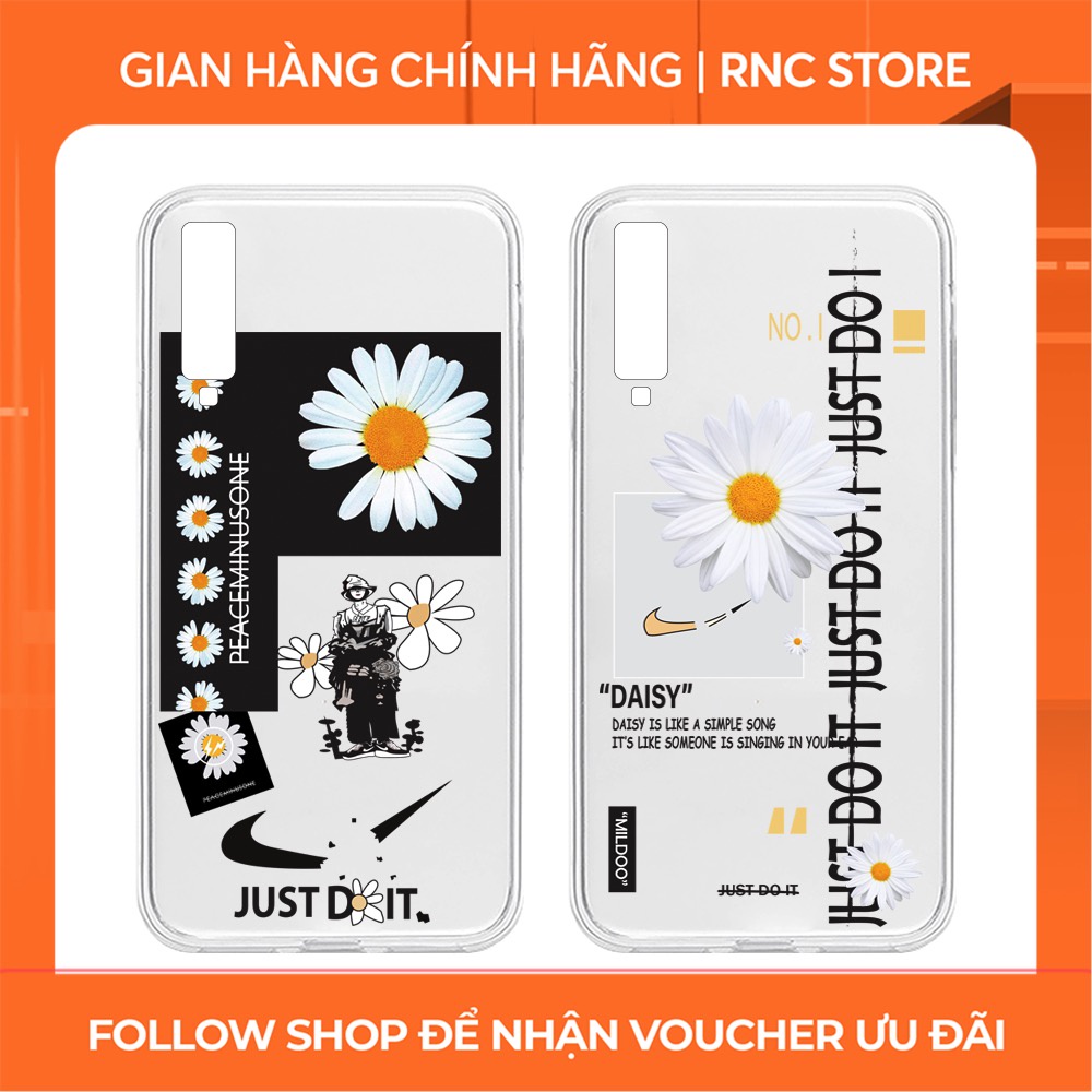 Ốp lưng Vsmart Joy 2 Plus Hoa Cúc Peaceminusone dẻo trong Silicone in hình(sản phẩm có 6 mẫu)