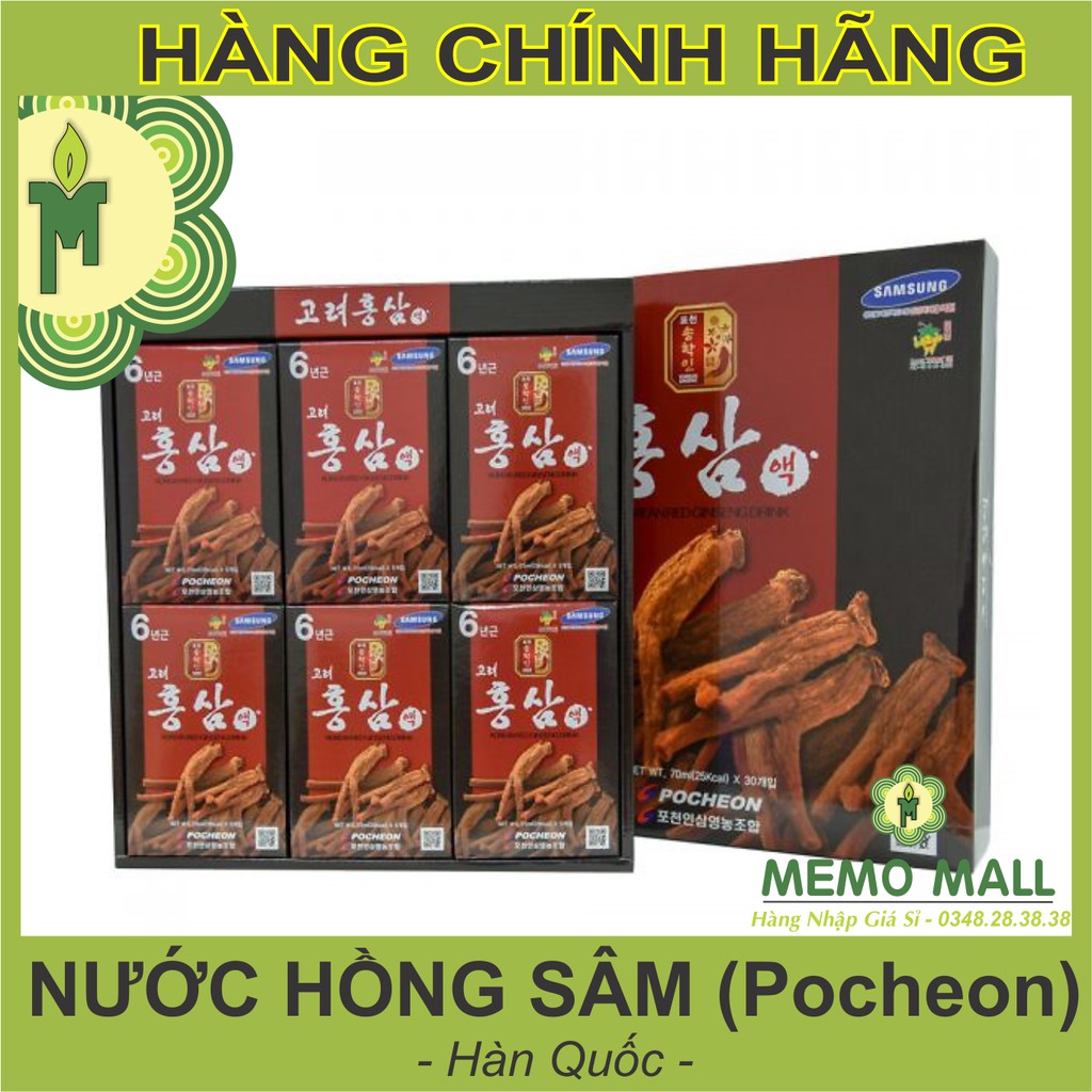 NƯỚC HỒNG SÂM POCHEON HÀN QUỐC