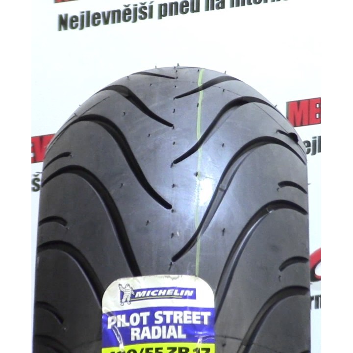 Vỏ Michelin Pilot Street Radial 120/70 R17 (58W) và 180/55 R17 (73W)