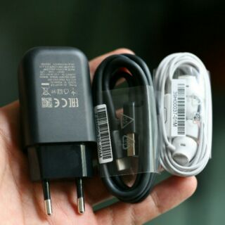 Bộ sạc + Tai nghe chân Type-C của HTC xịn chính hãng - Bảo hành 6 tháng