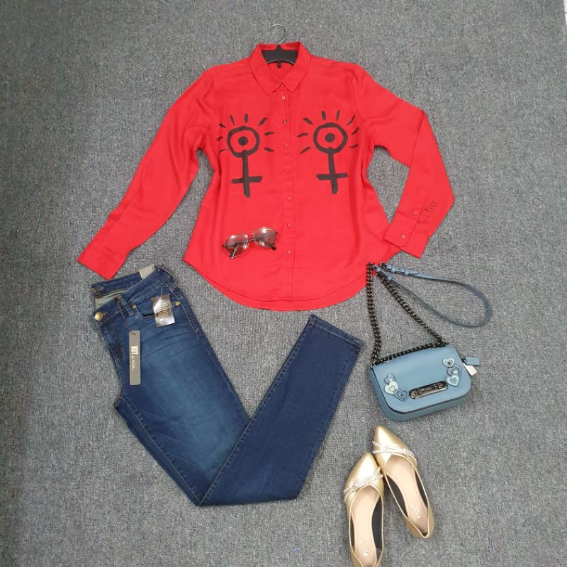 Áo sơ mi DESIGUAL xuất khẩu 50kg-95kg