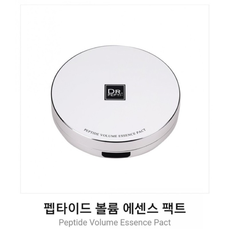 [Chính hãng Phiên bản 2021]Phấn tươi căng bóng Dr.pepti+ Peptide Volume Essence Pact SPF50+/pa+++ Hàn Quốc | BigBuy360 - bigbuy360.vn