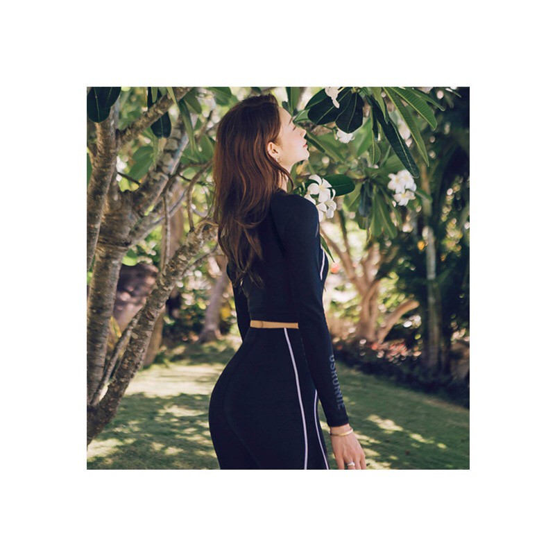 2356 - [Có sẵn] Bộ đồ bơi / Bikini Áo dài tay + quần dài Sporty Phong Cách | BigBuy360 - bigbuy360.vn