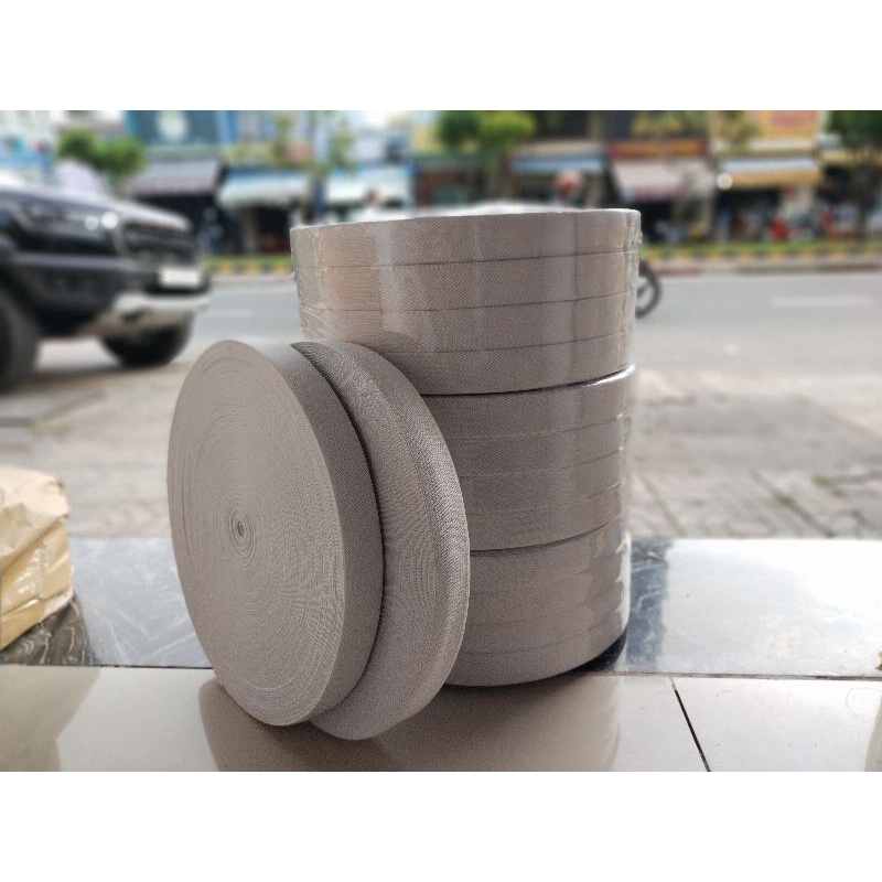 [48 YARD] BÁNH DÂY THUN DỆT BẢN 3.5CM MAY QUẦN ÁO