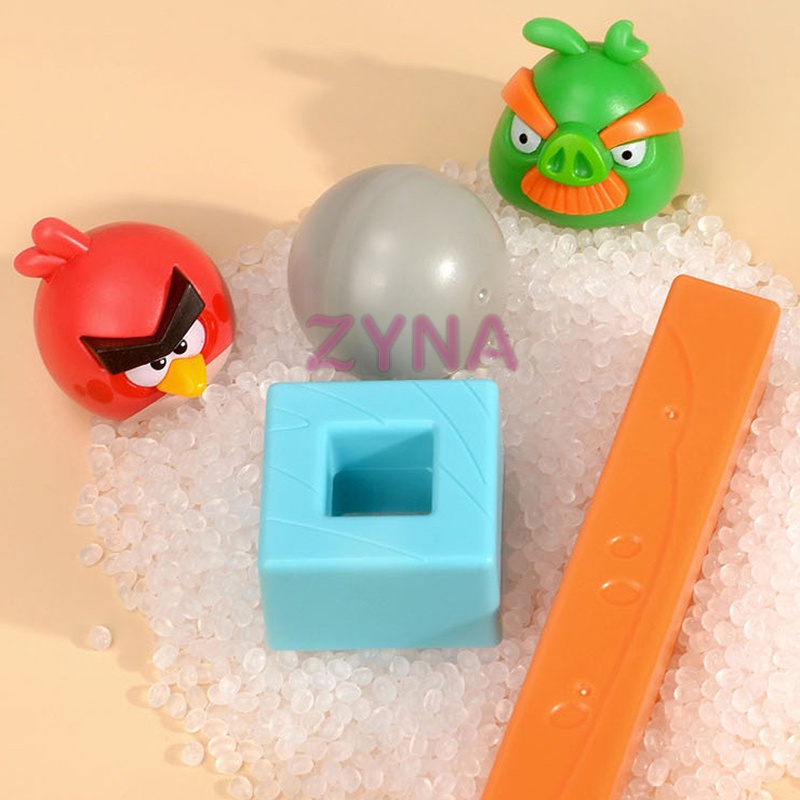 Bộ Đồ Chơi Lắp Ráp Hình Angry Birds 3D Cho Trẻ Em