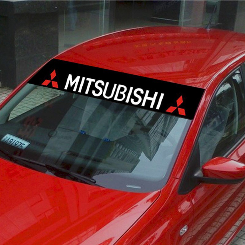 Nhãn Dán Trang Trí Xe Ô Tô Mitsubishi Asx Lancer Pajero Outlander Eclipse