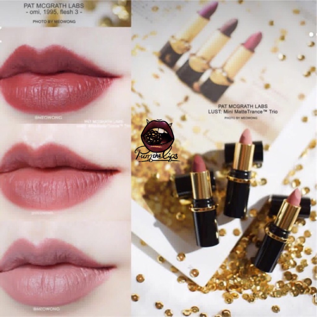 Set son thỏi lì mini Pat Mcgrath: Omi, 1995, Flesh 3