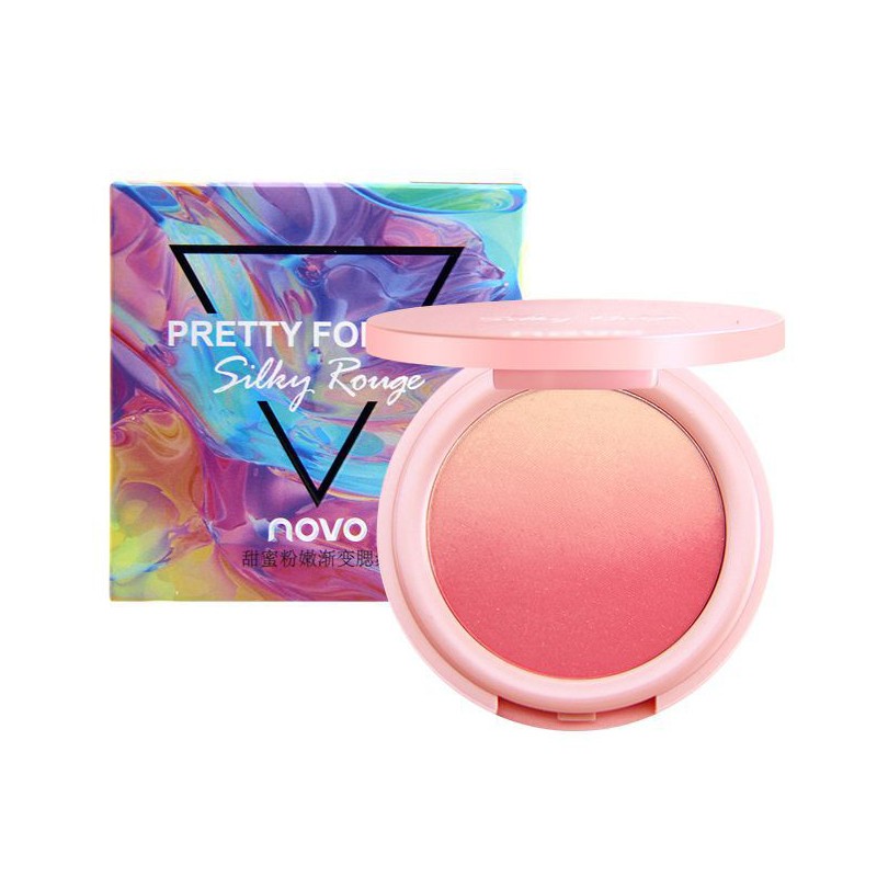 NOVO Blush Double Color Sweet Pink Gradient | BigBuy360 - bigbuy360.vn