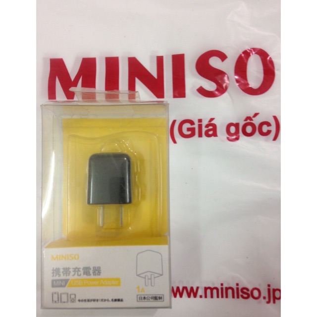 Củ sạc 1A Miniso