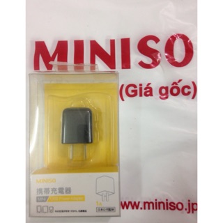 Củ sạc 1A Miniso