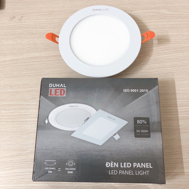 Đèn LED âm trần 9W panel DUHAL