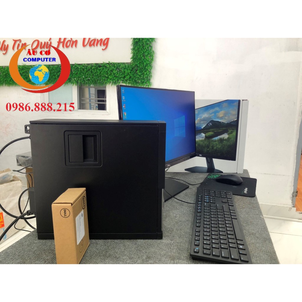 Bộ máy tính Để Bàn Dell Optiplex ( Core i7 - 2600 hoặc i5 hoặc i3 / Ram 8Gb/ SSD 128GB) Và màn hình Dell SE2219HX | BigBuy360 - bigbuy360.vn