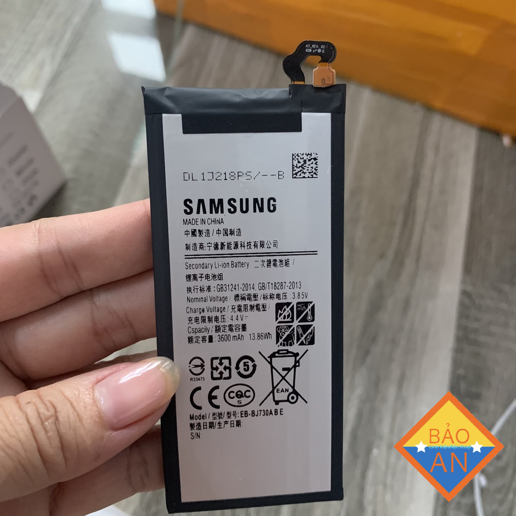 Pin Galaxy J7 Pro SM-J730G 3600mAh 13.86Wh Zin
