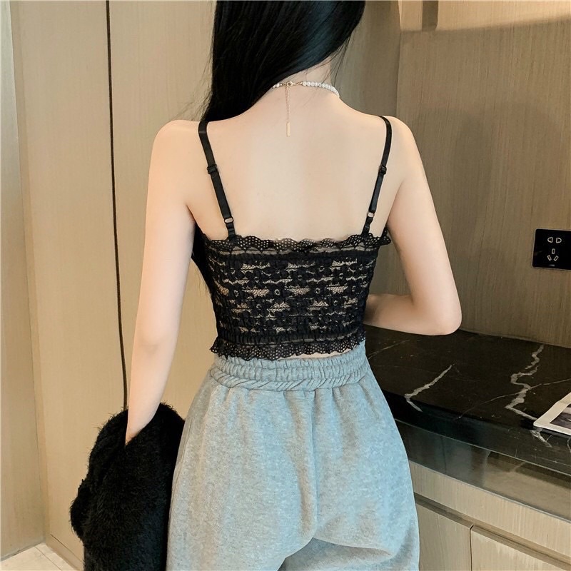 Áo bra ren khoá kéo hàng cao cấp