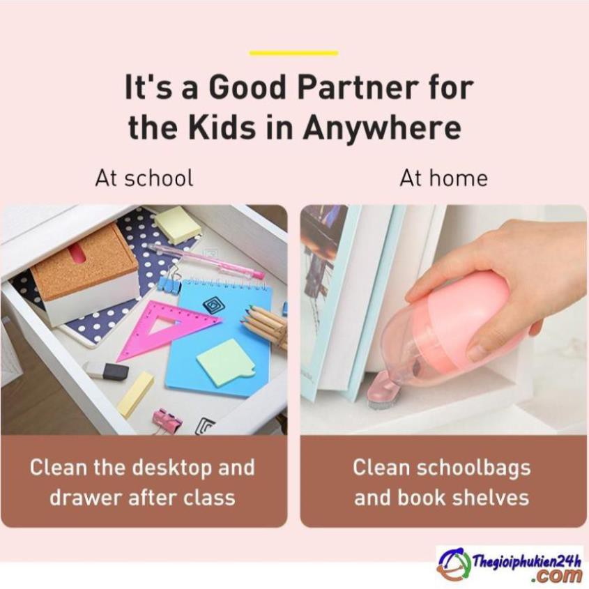 Máy Hút Bụi Mini Baseus C2 Nhỏ Gọn Vệ Sinh Bàn Phím Máy Tính | BigBuy360 - bigbuy360.vn