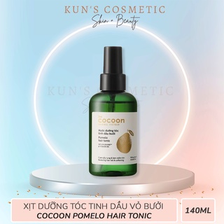 Xịt dưỡng tóc tinh dầu vỏ bưởi Cocoon Pomelo Hair Tonic 140ml
