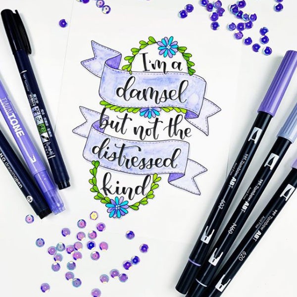 BÚT CỌ TOMBOW AB-T DUAL BRUSH PEN NHẬT BẢN