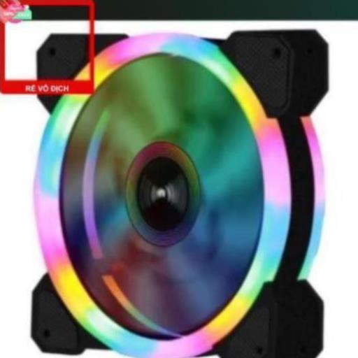 FAN LED 2 MẶT DOUBLE CIRCLE V202