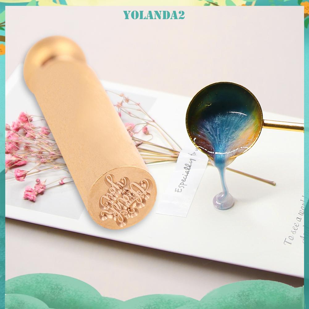 Con Dấu Sáp Niêm Phong Thiệp Mời Chữ Thank You DIY