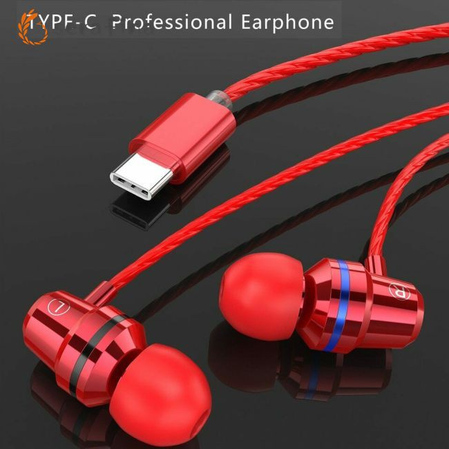 p20 kopfhor c jack earphones Type C Plug Ear Earphone Headset Headphone Earbuds for Huawei P20 pro HTC Nexus