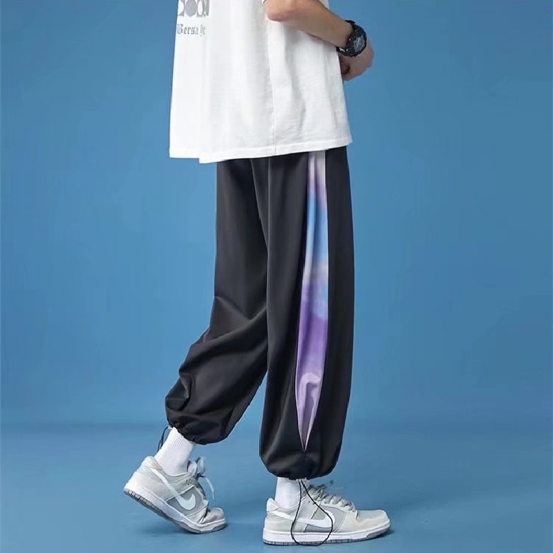 Quần Thụng In Chữ Phong Cách Nhật Bản Dành Cho Nam