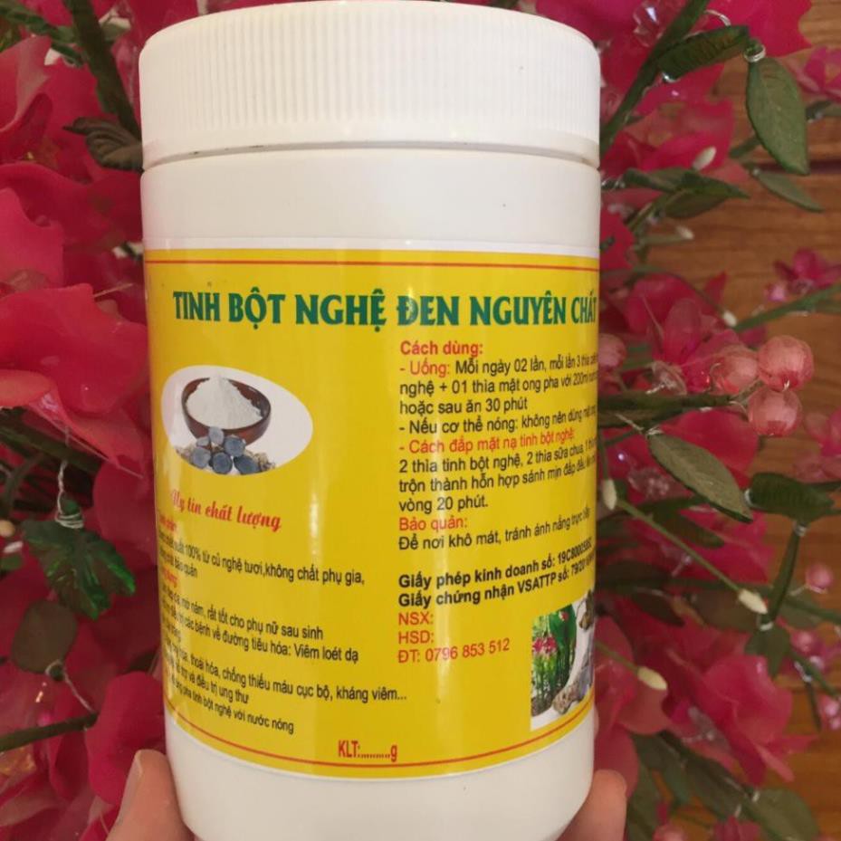 Tinh bột nghệ đen nguyên chất TAM-ĐẢO 500g, bột nghệ làm đẹp giảm mỡ bụng chữa đau dạ dày liền sẹo vết thâm hiệu quả | BigBuy360 - bigbuy360.vn