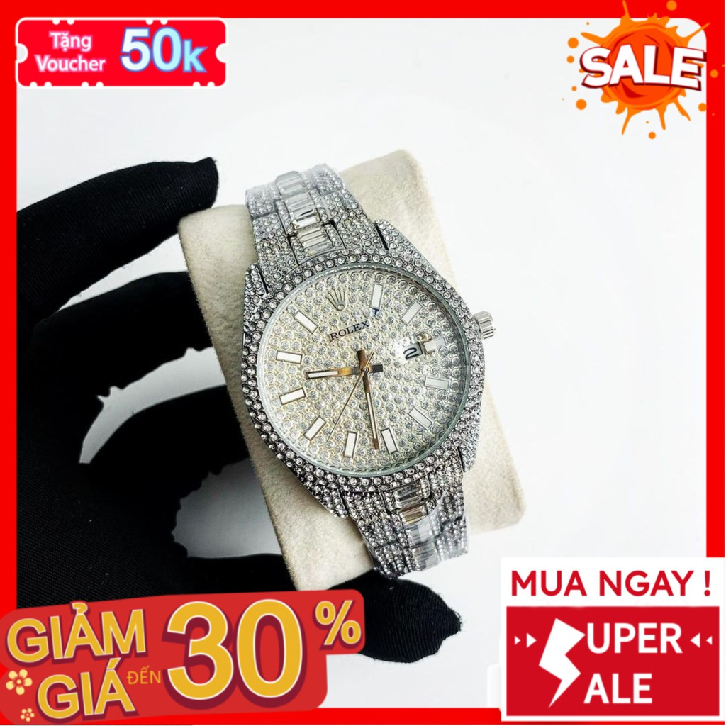 Đồng hồ nam - Đồng Hồ Dây Thép Chống Nước Chống Xước Máy Chuẩn Chất Liệu Cao Cấp Bảo Hành 6 Tháng 283 - 1199 Watches