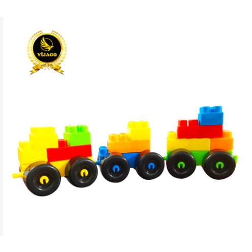 Bộ Xếp Hình Mầm Non Vijago Việt Nam - 155 Chi Tiết Cho Bé Phát Triển Tư Duy